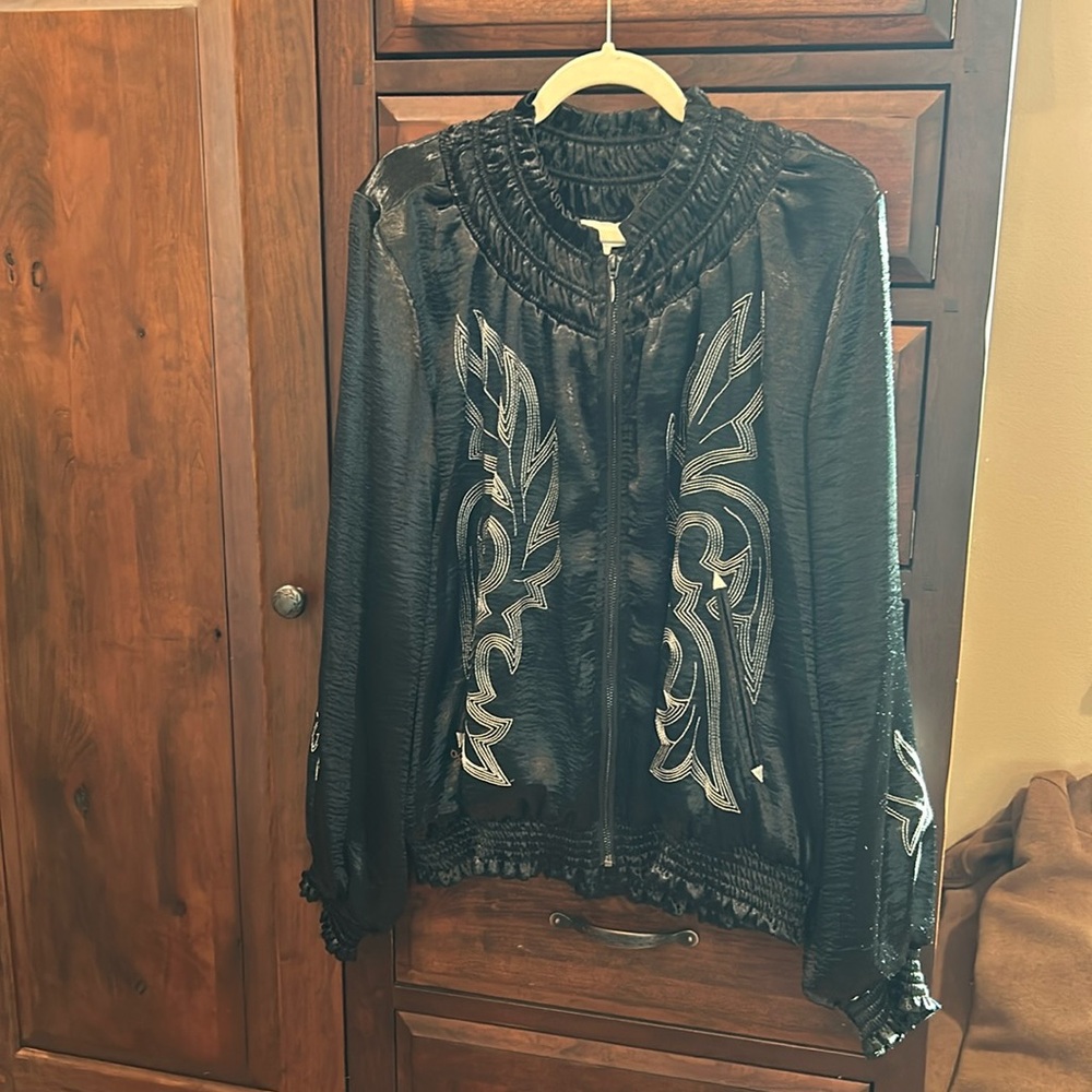 Womens Ariat satin jacket